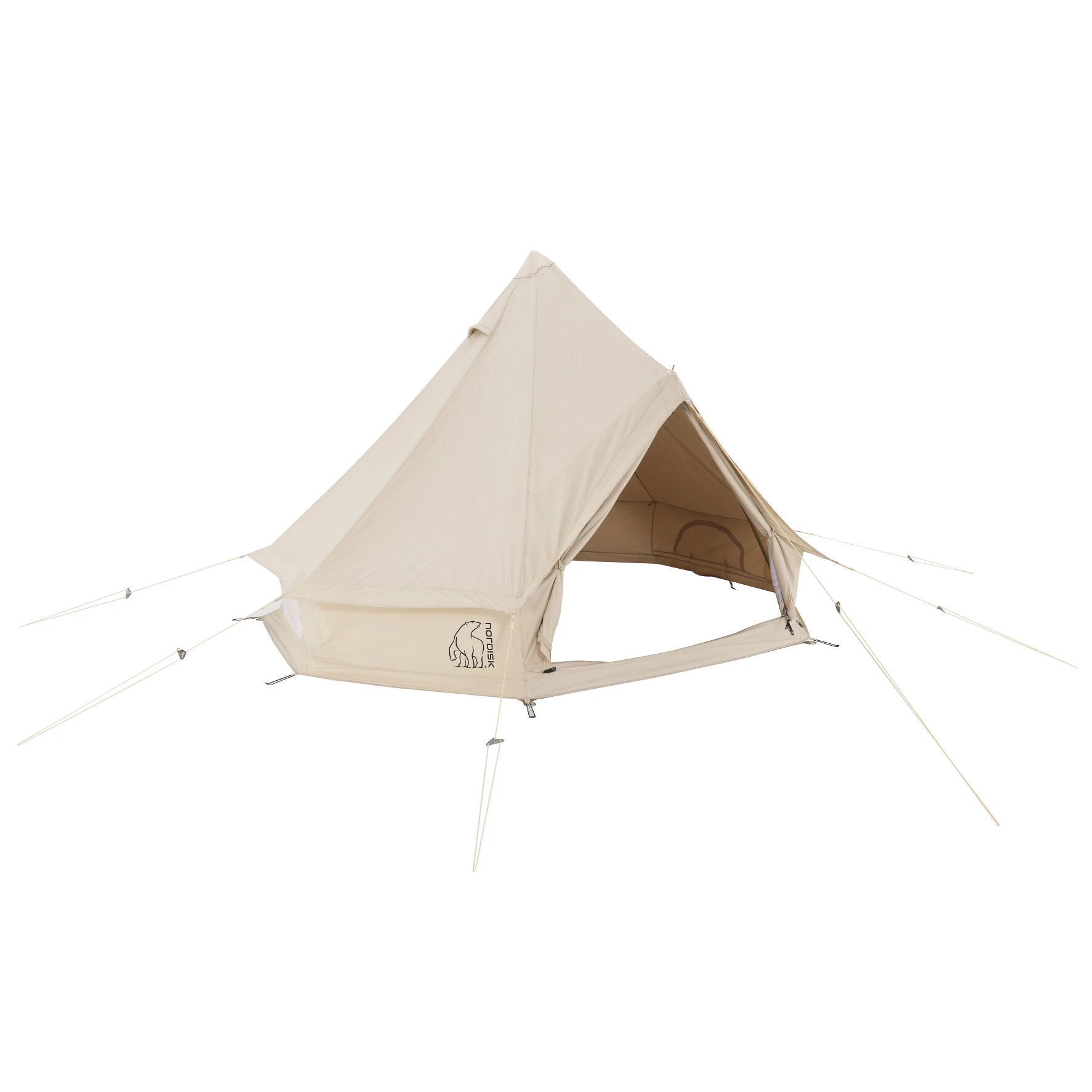 Nordisk Asgard 19.6 M² Tent Technisch Katoen, Beige 1 Nordisk Asgard 19.6 M² Tent Technisch Katoen, Beige