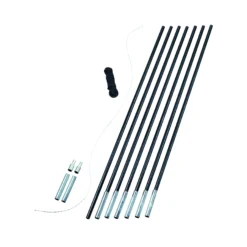 Easy Camp Pole DIY Set 11,0mm, Zwart