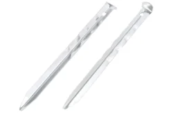 Easy Camp U-staal Peg 24cm Ripple, Grijs