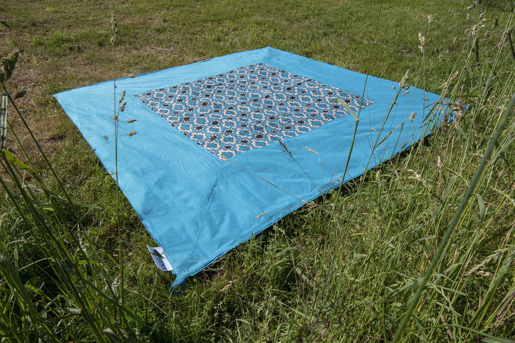 Bent Tapijt Caraïbisch Gebied, Turquoise 1 Bent Tapijt Caraïbisch Gebied, Turquoise