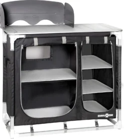 Brunner Azabache CT Square Keuken Box, Zwart/grijs