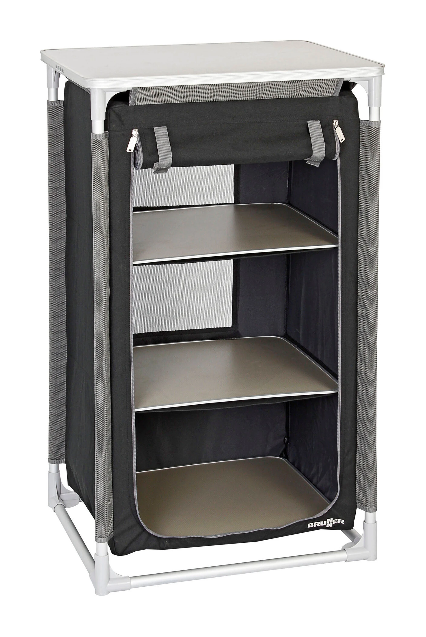 Brunner Jum-Box LS Azabache Multifunctioneel Kastje, Zwart/grijs 1 Brunner Jum-Box LS Azabache Multifunctioneel Kastje, Zwart/grijs