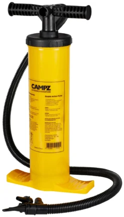 CAMPZ Double Action Pomp 2l, Geel