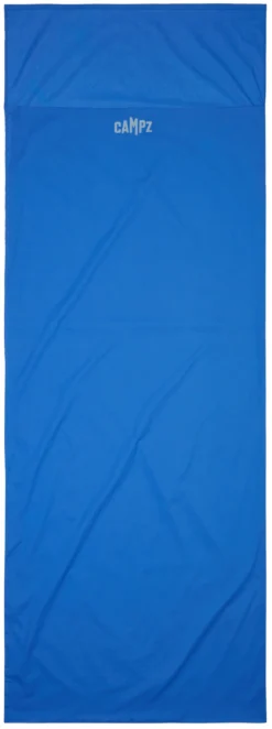 CAMPZ Surfer Sleeping Bag Liner Egyptian Cotton, Blauw