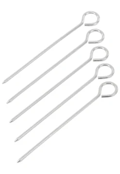 CAMPZ Aluminium Tentharing 19cm, Zilver