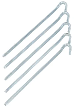 CAMPZ Ijzeren Tentharing 23cm 3-Edge, Zilver