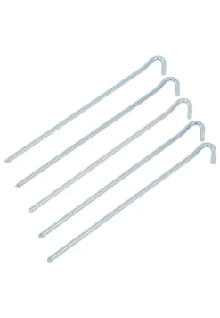 CAMPZ Stalen Tentharing 30cm Rond, Grijs