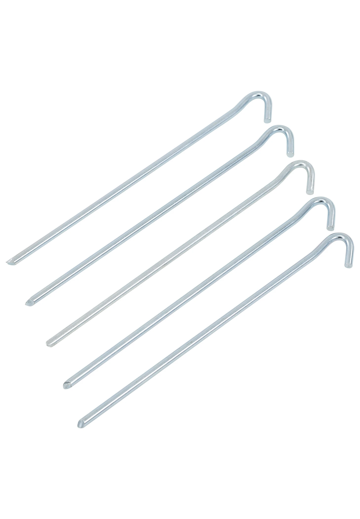 CAMPZ Stalen Tentharing 30cm Rond, Grijs 1 CAMPZ Stalen Tentharing 30cm Rond, Grijs