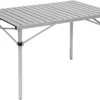 CAMPZ Aluminium Oprolbare Tafel 107x70x70cm, Grijs