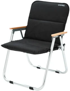 CAMPZ Klapstoel Set Met Deksel, Zwart