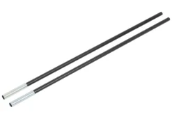 CAMPZ Glasvezel Tentstok Met Huls 11mm X 0,55m, Zwart