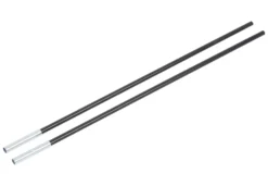 CAMPZ Glasvezel Tentstok Met Huls 9mm X 0,55m, Zwart