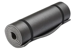 CAMPZ Slaapmat Dubbellaags 180x50cm, Zwart/grijs