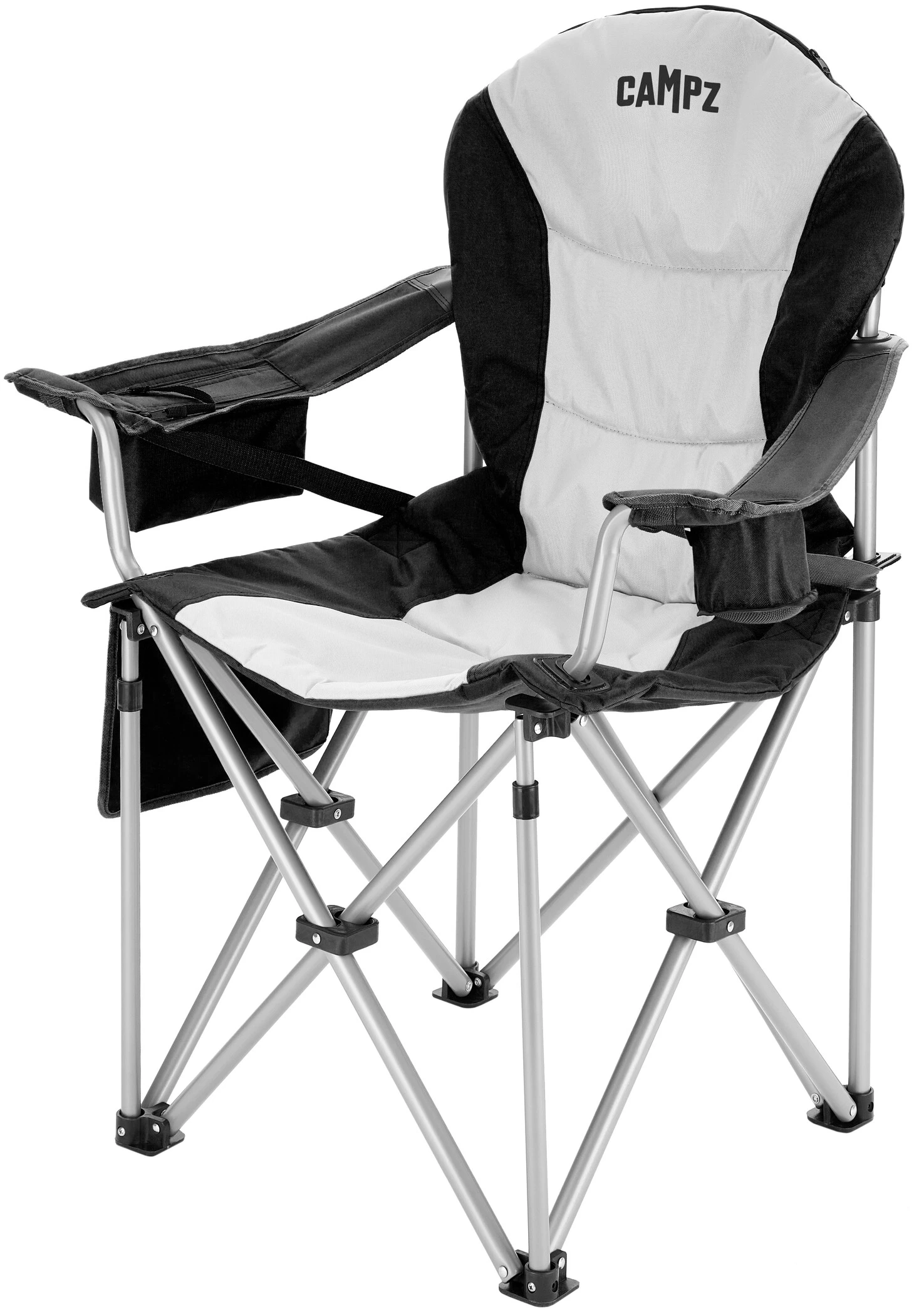 CAMPZ Kobe Chair ST Deluxe, Zwart 1 CAMPZ Kobe Chair ST Deluxe, Zwart
