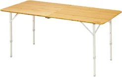 CAMPZ Kyoto Table Bamboo 150x70x70cm, Beige