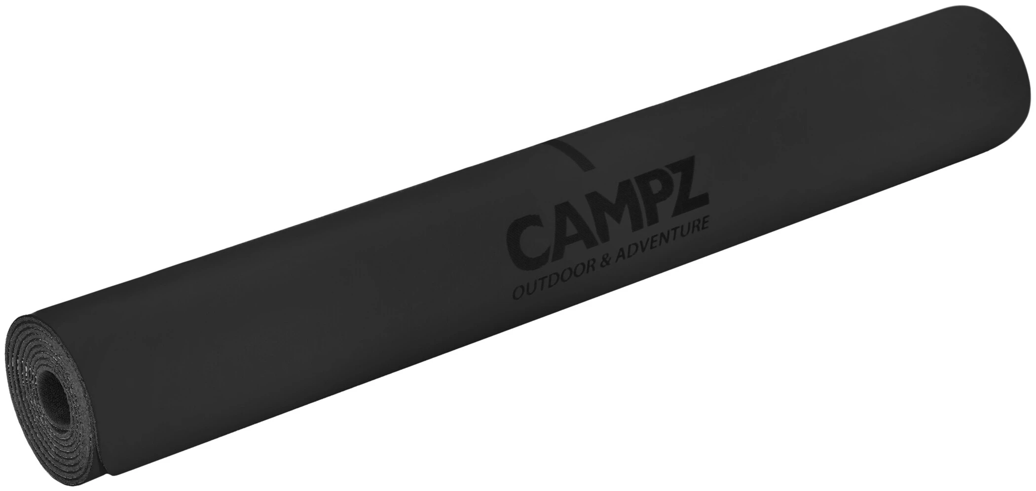 CAMPZ Light Comfort PU Position Line Yoga Mat M, Zwart 1 CAMPZ Light Comfort PU Position Line Yoga Mat M, Zwart