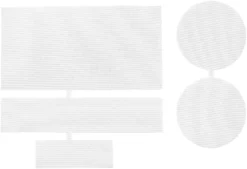 CAMPZ Nylon Reparatie Patches 5 Stuks, Wit