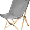 CAMPZ Osaka Chair Beech Wood, Grijs