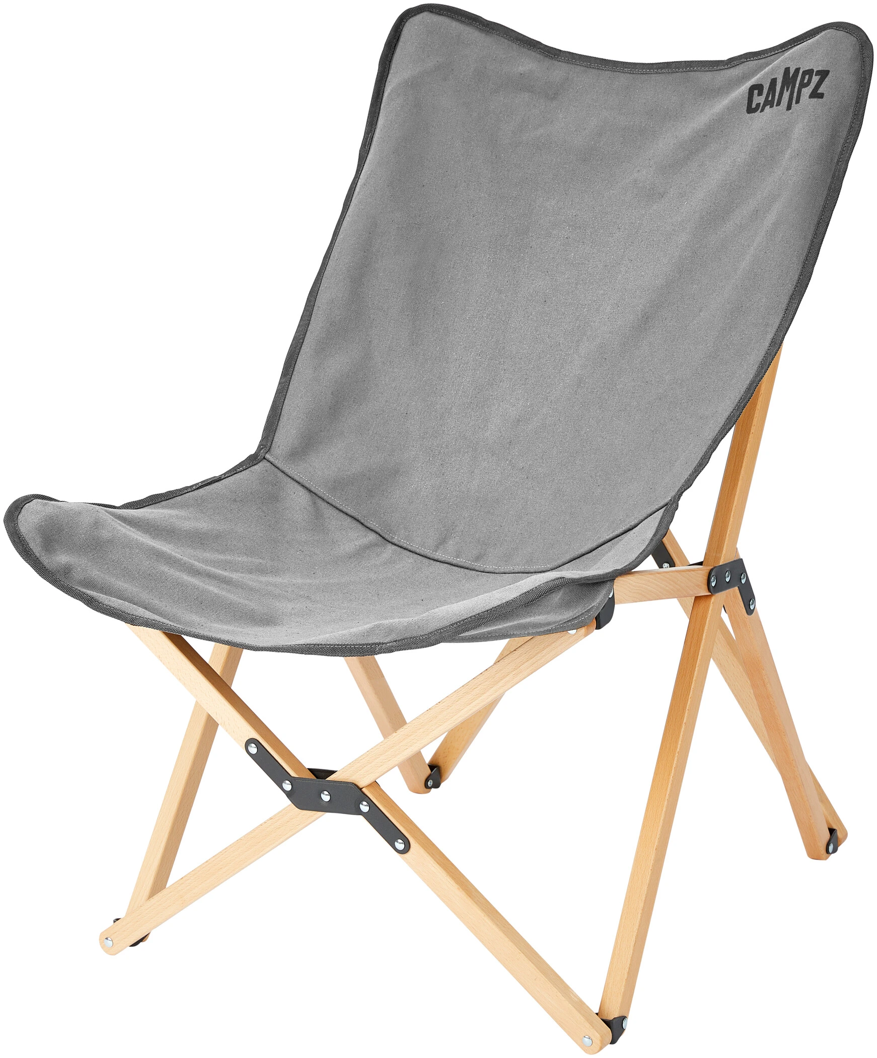 CAMPZ Osaka Chair Beech Wood, Grijs 1 CAMPZ Osaka Chair Beech Wood, Grijs