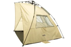 CAMPZ OT UV 50+ Zonnescherm Trapezium, Beige/grijs