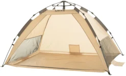 CAMPZ OT UV 50+ Zonneschuilplaats Rechthoekig, Beige/grijs