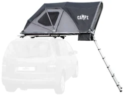 CAMPZ Softshell Autodaktent, Grijs/zwart
