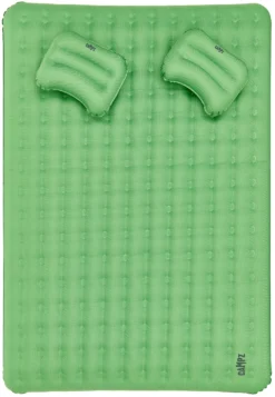 CAMPZ Inflatable Mat Set 16.0 X-Deluxe Long Duo, Groen