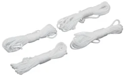 CAMPZ Scheerlijn 4m 3mm, Wit