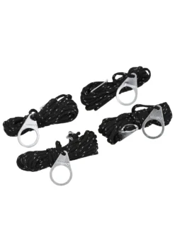 CAMPZ Scheerlijn 4m 4mm, Zwart