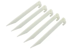 CAMPZ Tentharing 22cm Fosforescerend Plastic, Wit