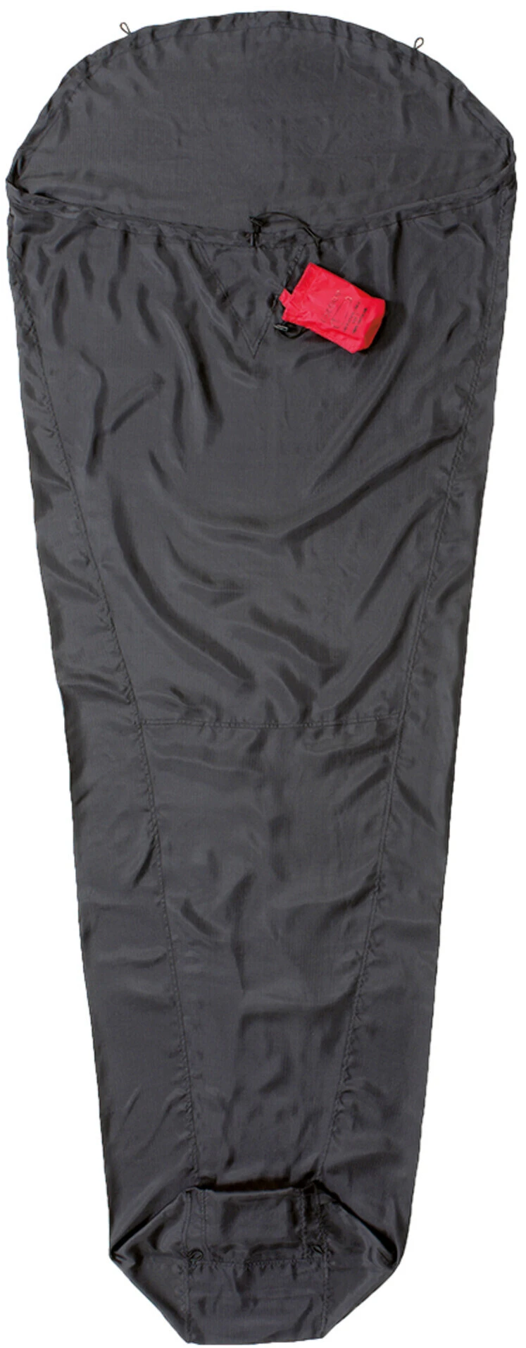 Cocoon MummyLiner Ripstop Zijde Expeditie Regular, Zwart 1 Cocoon MummyLiner Ripstop Zijde Expeditie Regular, Zwart