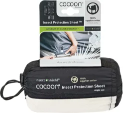 Cocoon Insect Protection Sheet Dubbel, Wit