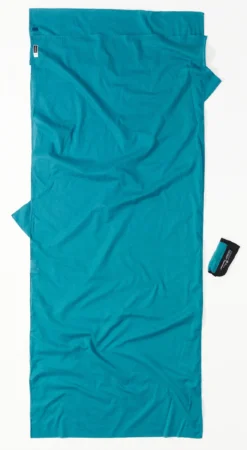 Cocoon Insect Shield Line TravelSheet Egyptisch Katoen, Blauw