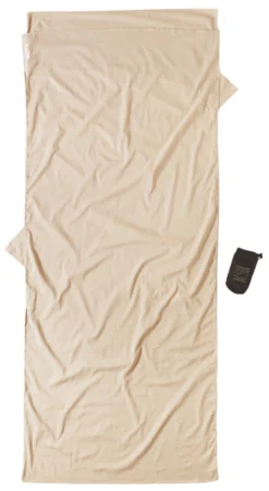 Cocoon Insect Shield Line TravelSheet Egyptisch Katoen, Beige
