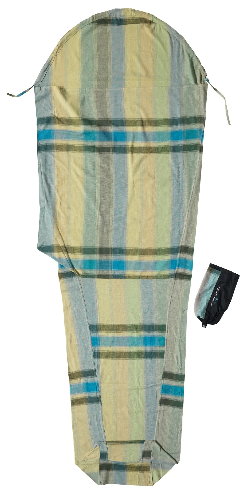 Cocoon MummyLiner Katoenen Flanel, Beige/bruin 1 Cocoon MummyLiner Katoenen Flanel, Beige/bruin