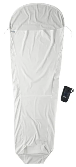 Cocoon MummyLiner Slaapzak Inlet Katoen, Wit