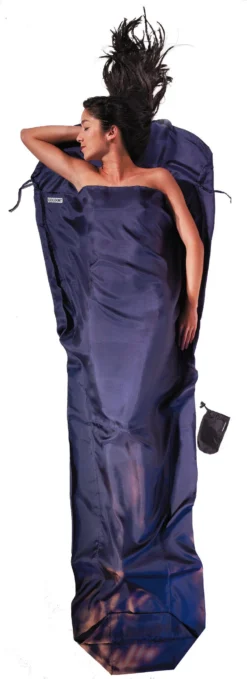 Cocoon MummyLiner Ripstop Zijde, Blauw