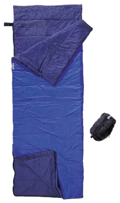 Cocoon Tropic Traveler Slaapzak En Inlet Nylon Lang, Blauw