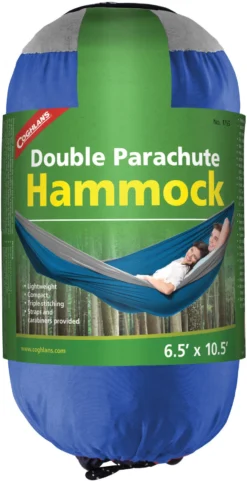 Coghlans Parachute Hangmat Dubbel, Blauw