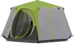 Coleman Cortes Octagon Tent 8 Personen, Grijs/geel