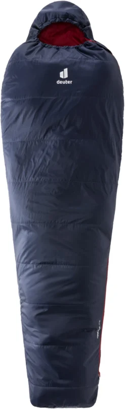 Deuter Dreamlite Slaapzak Regelmatig, Blauw/rood