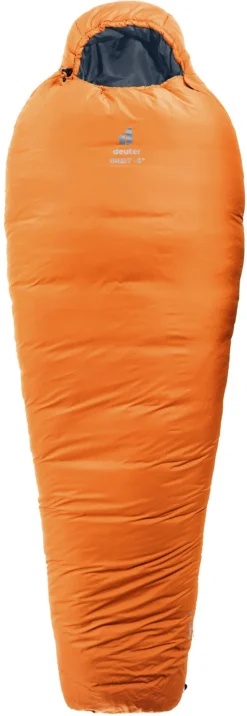 Deuter Orbit -5° Slaapzak Lang, Oranje/blauw