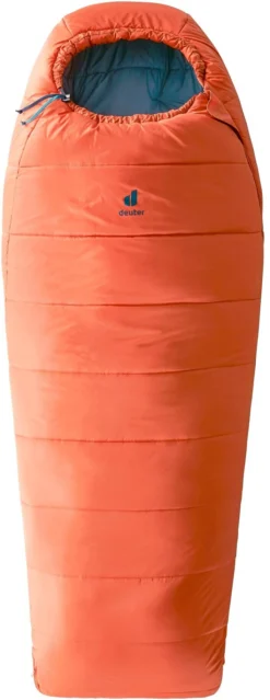 Deuter Starlight Pro Sleeping Bag Kids, Oranje/blauw