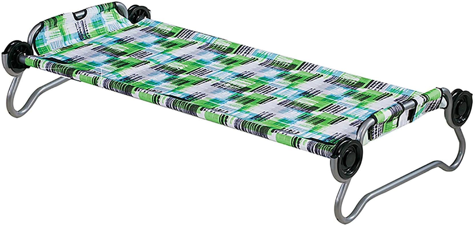 Disc-O-Bed Kid-O-Bed Rond Frame Zonder Zijvakken Kinderen, Groen/blauw 1 Disc-O-Bed Kid-O-Bed Rond Frame Zonder Zijvakken Kinderen, Groen/blauw