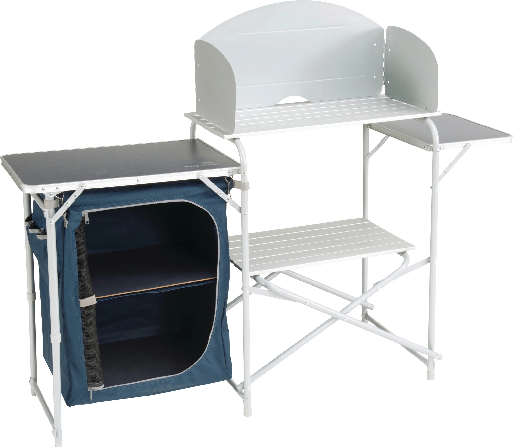 Easy Camp Sarin Cabinet, Wit/blauw 1 Easy Camp Sarin Cabinet, Wit/blauw