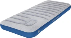 High Peak Air Bed Cross Beam Single Extra Long Matras, Grijs/blauw