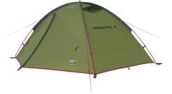 High Peak Woodpecker 3 LW Tent, Olijf/rood
