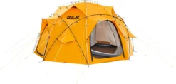 Jack Wolfskin Base Camp Dome Tent, Geel