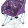 Kampa Kuipstoel Mini Kinderen, Violet/bont