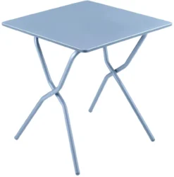 Lafuma Mobilier Balcony Table Steel Top, Blauw